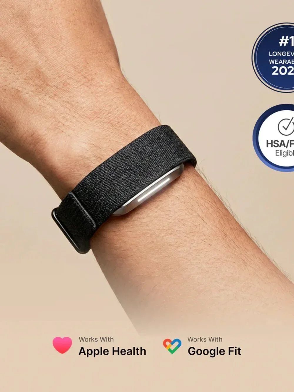 The Hume Band 2.0 Health All-In-One Fitness Activity Wearable HR Sleep Tracker